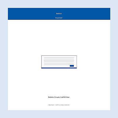 Daikin Ersatz-Luftfilter (Set)